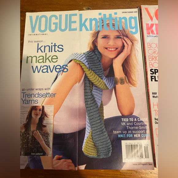 Vogue knitting books -set of 3 - Picture 1 of 5